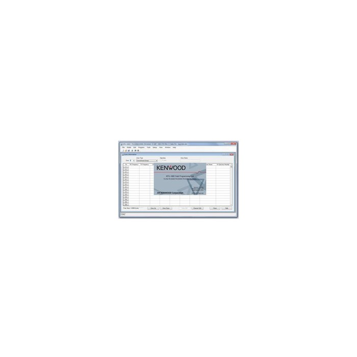 Kenwood KPG-111D Programming software license