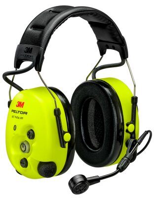 3M ™ PELTOR ™ WS ™ ProTac XPI Level Dependent Bluetooth® Headset, Headband, Yellow, MT15H7AWS6