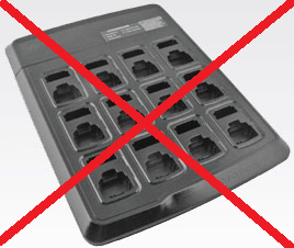 Lader, 12 radio og 12 batteri punkter No longer available